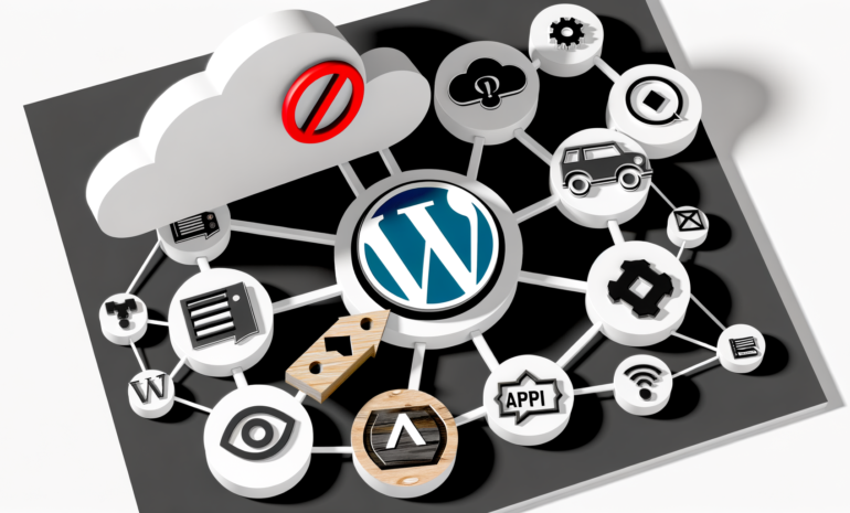 Are there any limitations to consider when integrating APIs with WordPress?