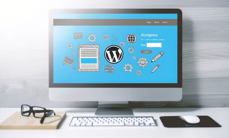 how to create website in wordpress for free