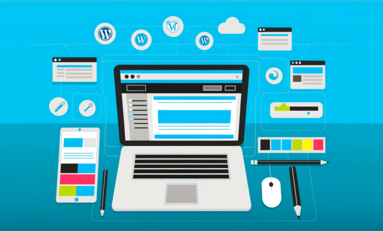 how to design a website using wordpress