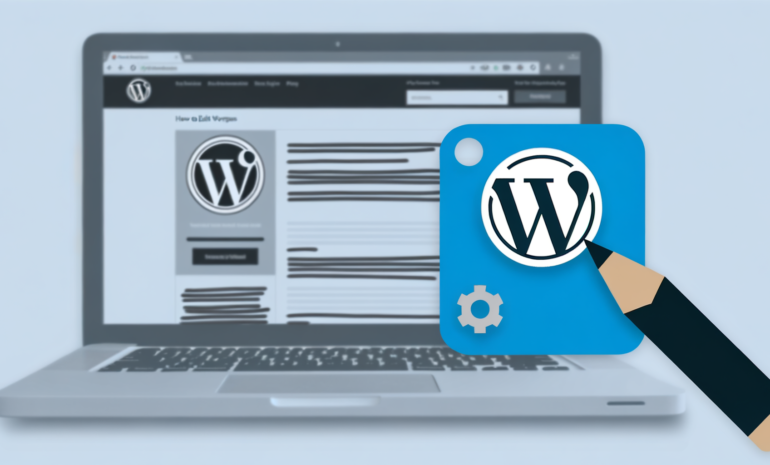 how to edit footer in wordpress